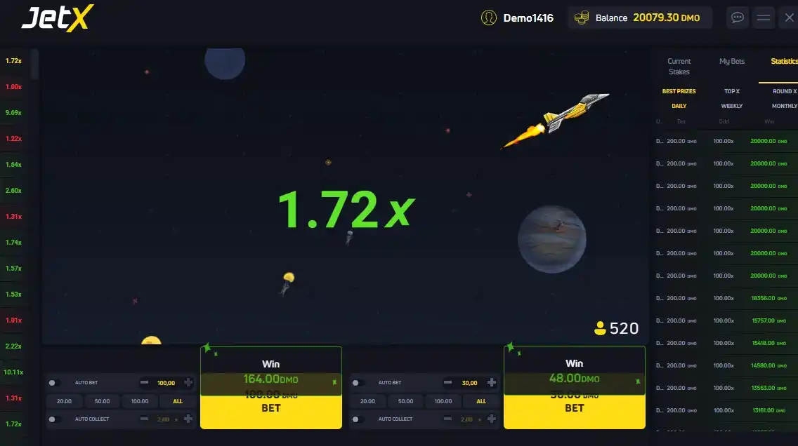 Bônus e Ofertas de Cassino para JetX
